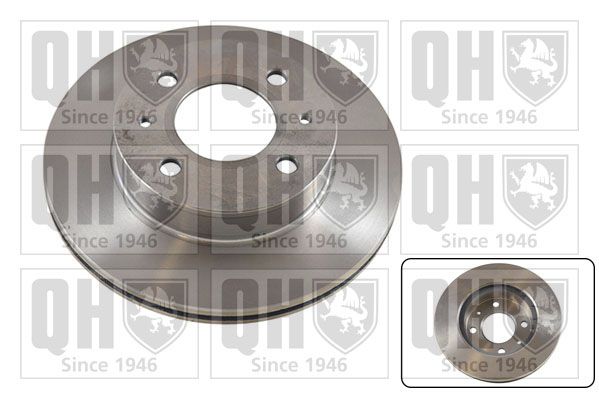 QUINTON HAZELL Тормозной диск BDC5507